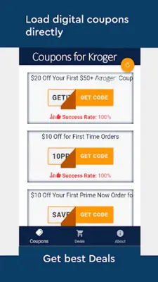 Digital Coupons for Kroger - Hot Discounts ??????? android App screenshot 1